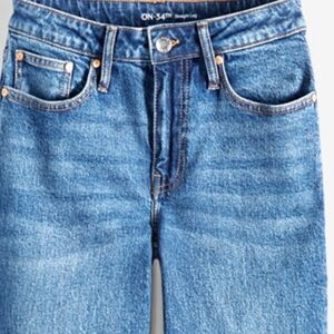 COPY - Classic Blue Straight Leg Jeans Timeless Style Short